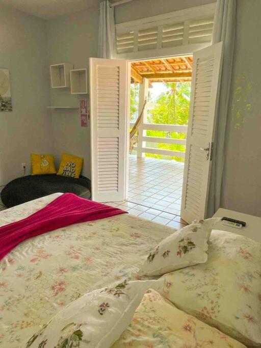 Casa A 170M Da Praia Com Vista Para O Mar 伊列乌斯 外观 照片