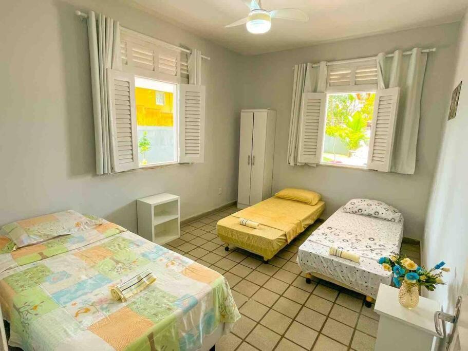 Casa A 170M Da Praia Com Vista Para O Mar 伊列乌斯 外观 照片